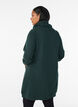 Kort sweatshirtkl&auml;nning med h&ouml;g krage och fickor, Gr&ouml;n, Model image number 2
