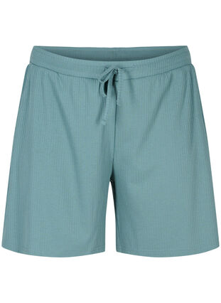 Ribbade shorts med fickor, Goblin Blue, Packshot image number 0