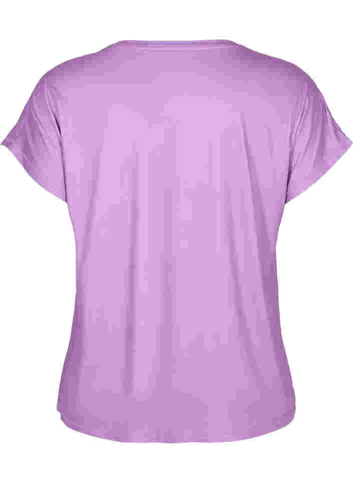Kortärmad t-shirt för träning, African Violet, Packshot image number 1