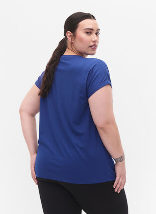 Kortärmad t-shirt för träning, Sodalite Blue, Model image number 1