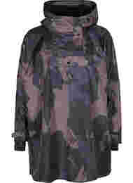 Regnponcho med kamouflagetryck, Camou Print