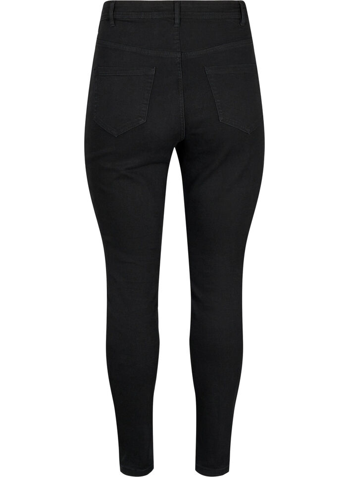 Jeans med super slim passform, Svart, Packshot image number 1