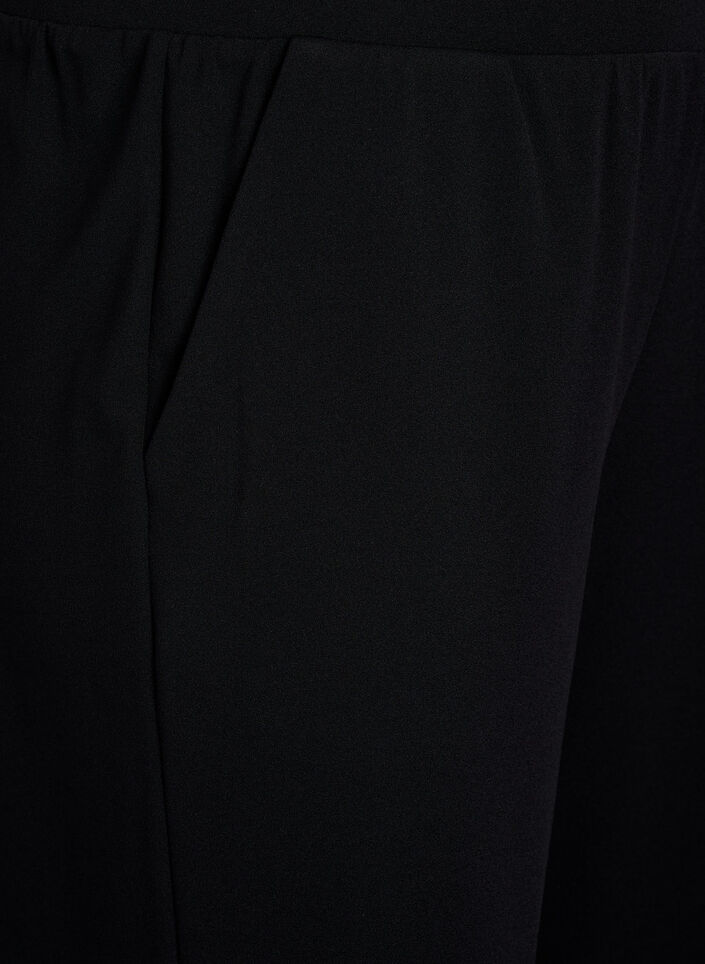 FLASH - Högmidjade knickers med lös passform, Svart, Packshot image number 2