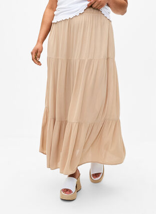Lång kjol med resår i midjan, Nomad, Model image number 2