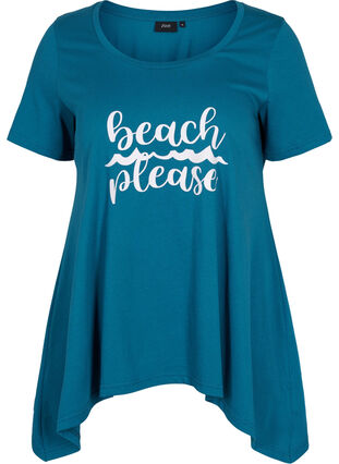 A-linjeformad t-shirt i bomull, Dragonfly BEACH, Packshot image number 0