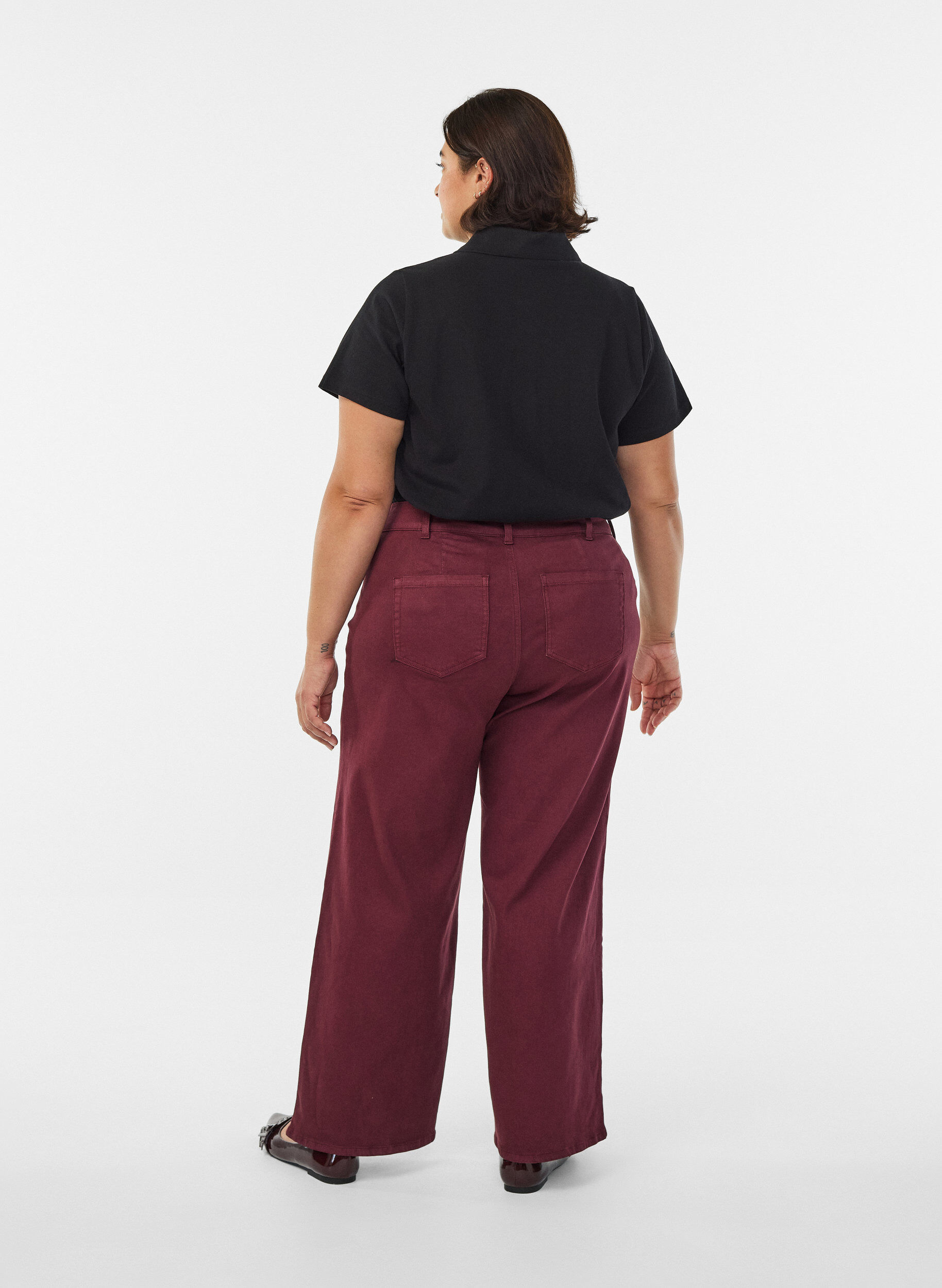 Zizzi FLASH - Vida jeans, Fig, Model image number 1