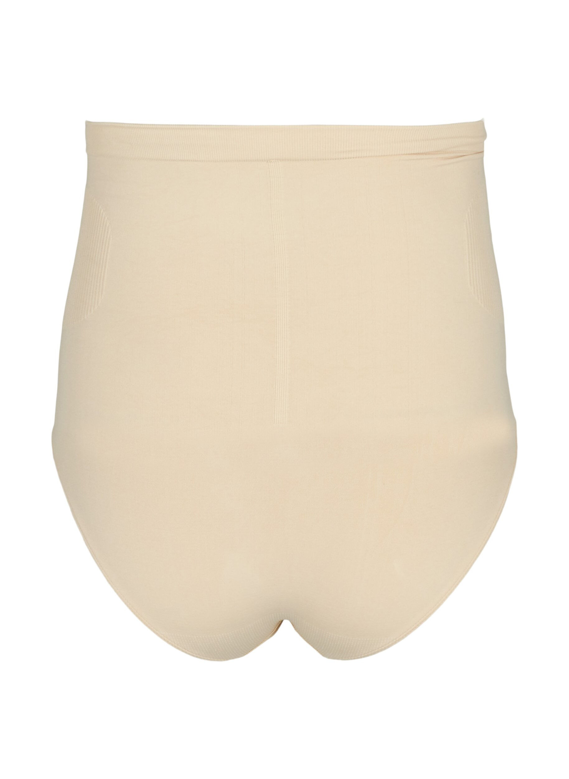 Zizzi Shapewear trosa med h&ouml;g midja, Beige, Packshot image number 1