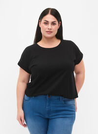 2-pack kortärmade t-shirtar, Black / Black, Model