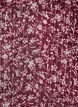 Blus med blomm&ouml;nster och glittertr&aring;d, R&ouml;d, Packshot image number 2