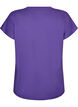 Enf&auml;rgad tr&auml;nings-T-shirt, Lila, Packshot image number 1
