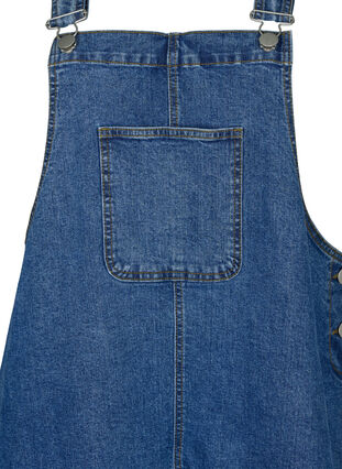 Långklänning i jeanstyg, Blue denim, Packshot image number 2