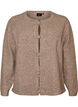 Cardigan med knutkn&auml;ppning, Beige, Packshot image number 0