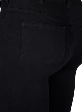 Mycket åtsittande jeans med hög midja, Black, Packshot image number 3