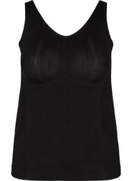 Shapeweartopp med breda remmar, Svart