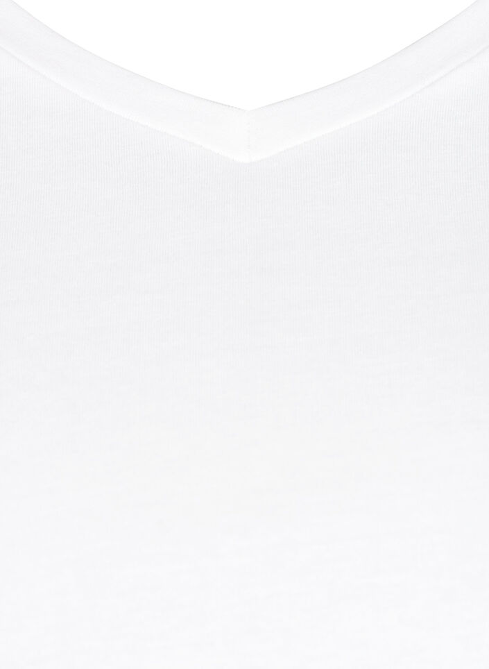 Basis t-shirt, Vit, Packshot image number 2
