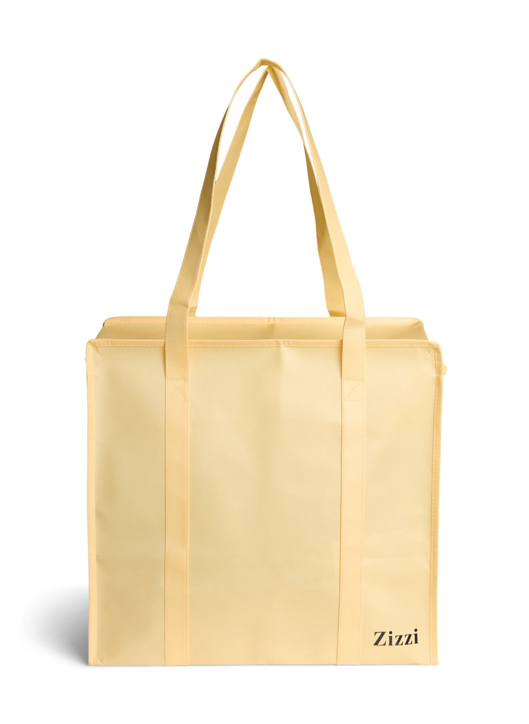 ZizziShoppingsv&auml;ska med dragkedja, Gul, Packshot image number 0