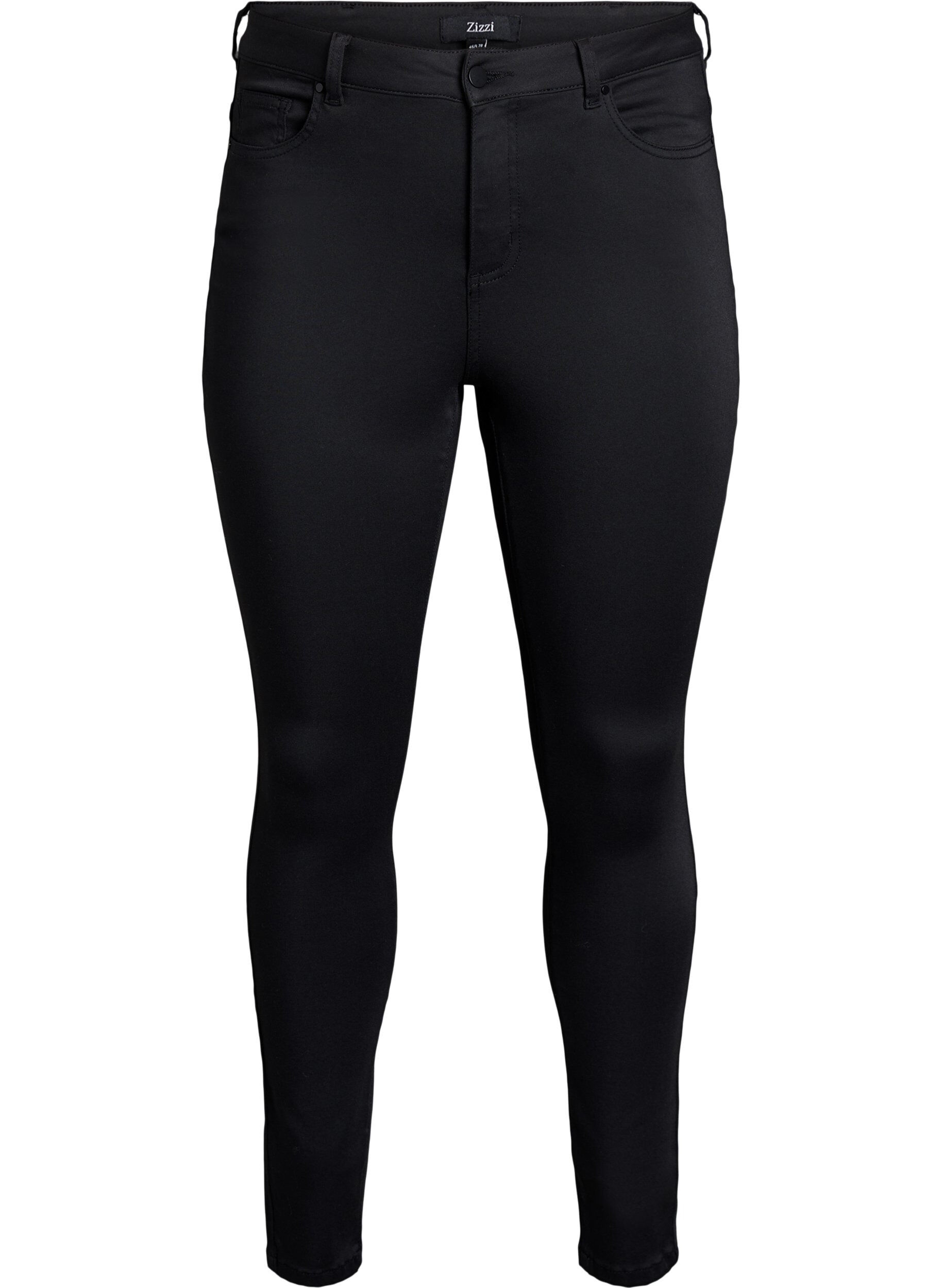 Stay Black Amy jeans med h&ouml;g midja