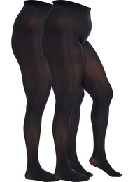 2-pack strumpbyxor i 60 denier, Svart