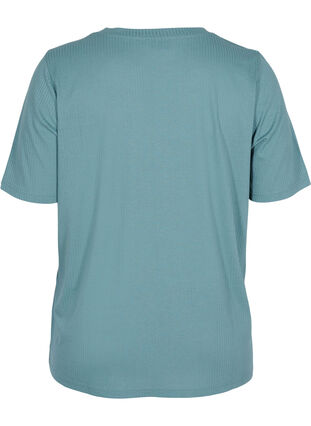 Ribbad t-shirt, Goblin Blue, Packshot image number 1
