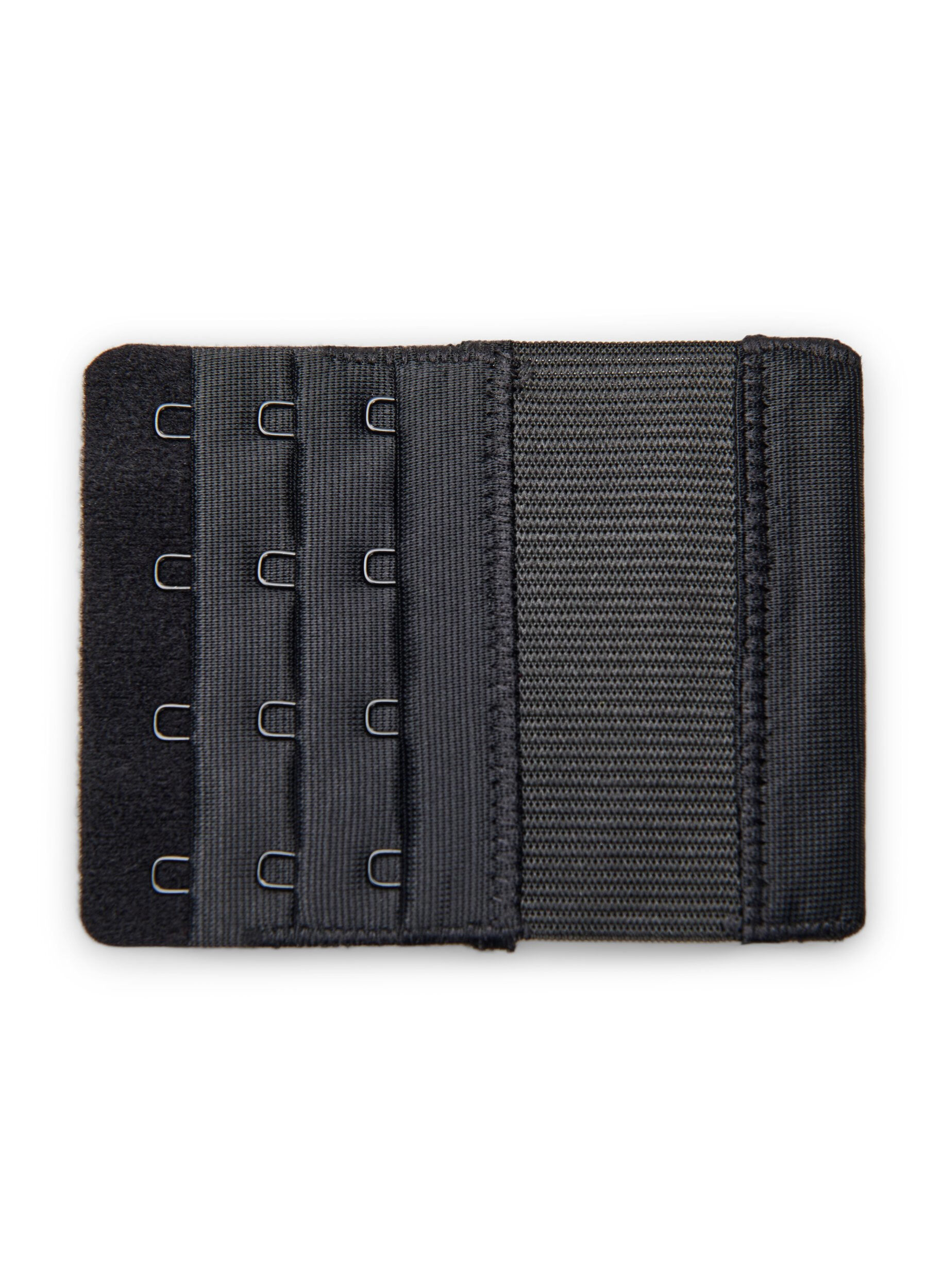 Zizzi BH-f&ouml;rl&auml;ngare med 6 krokar, Svart, Packshot image number 1