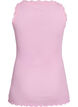 Topp med spetskant, Rosa, Packshot image number 1