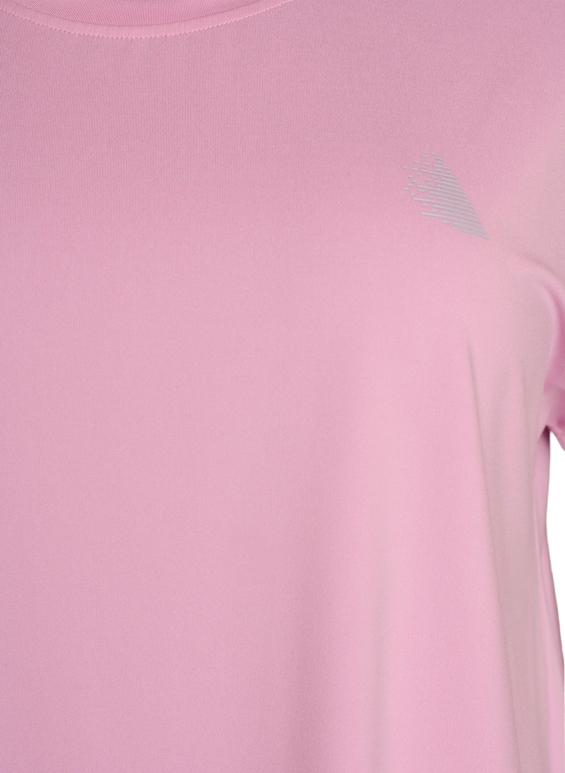 ZizziEnf&auml;rgad tr&auml;nings-T-shirt, Rosa, Packshot image number 2