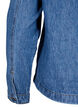 Skjortjacka i denim med fickor, Blue Denim, Packshot image number 4