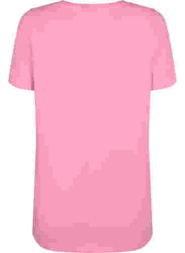 Oversized t-shirt med tryck , Rosebloom W. Love, Packshot image number 1