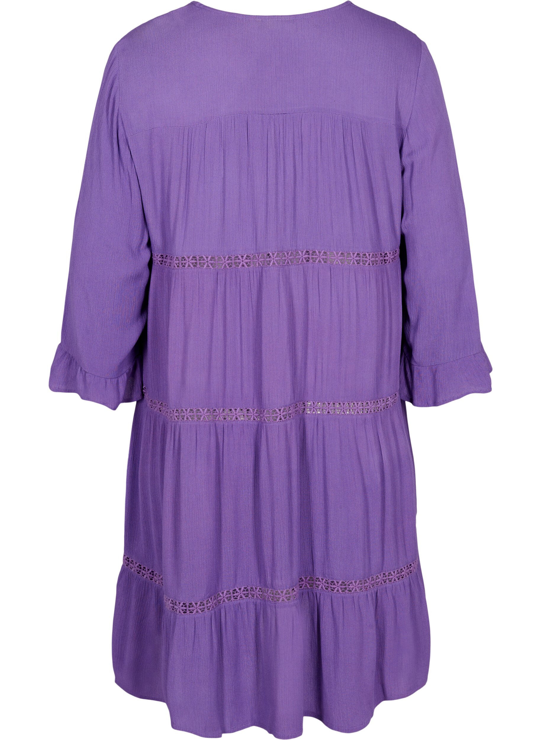 ZizziStrandkl&auml;nning i viskos, Royal Lilac, Packshot image number 1
