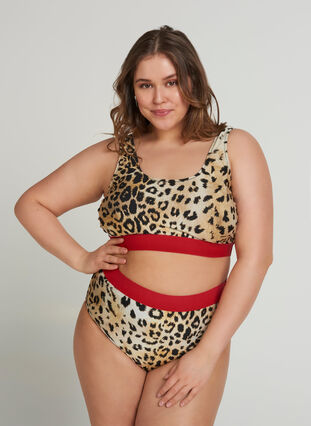 Bikinitrosa, Young Leopard Print, Model image number 1