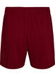 L&ouml;st sittande shorts med fickor, M&ouml;rk Bordeaux, Packshot image number 1