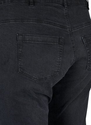 Ellen bootcut jeans med hög midja, Grey Denim, Packshot image number 3