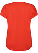 Kort&auml;rmad t-shirt i bomullsmix, Orange, Packshot image number 1