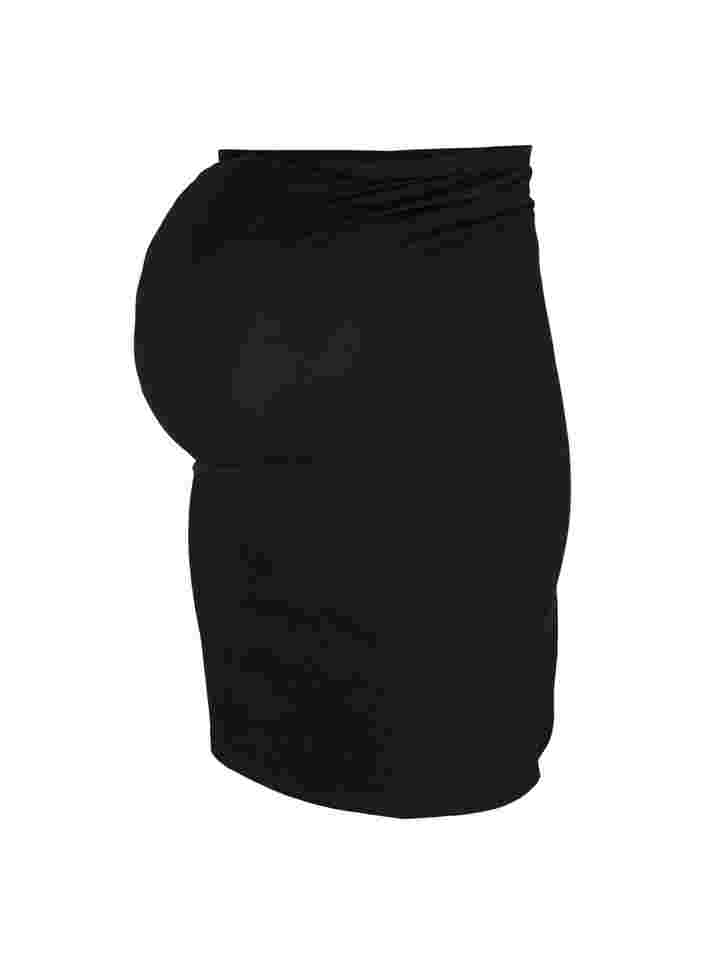 Kroppsnära gravidkjol, Black, Packshot image number 0