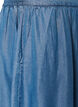 Maxikjol i TENCEL&trade; lyocell med denimlook, Bl&aring;, Packshot image number 2