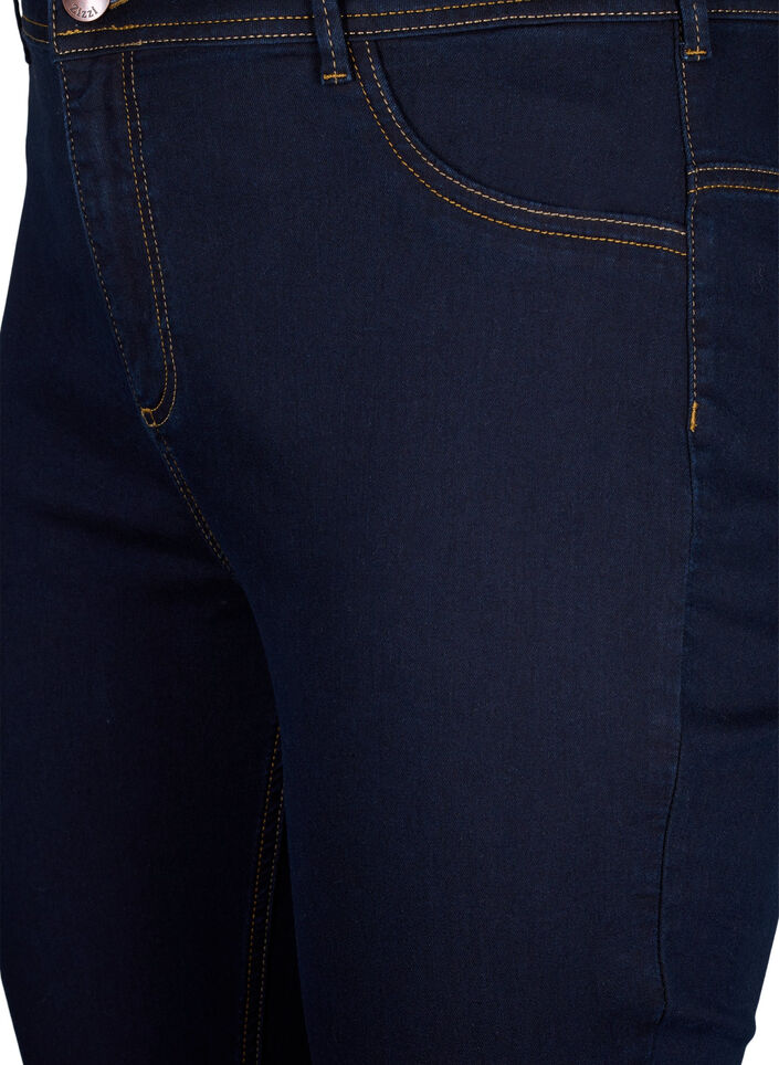 Superslimmade Amy-jeans med hög midja, Blå, Packshot image number 2
