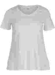 Basis t-shirt, Bright White