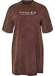 L&ouml;s t-shirtkl&auml;nning med tv&auml;ttad look, Brun, Packshot image number 0