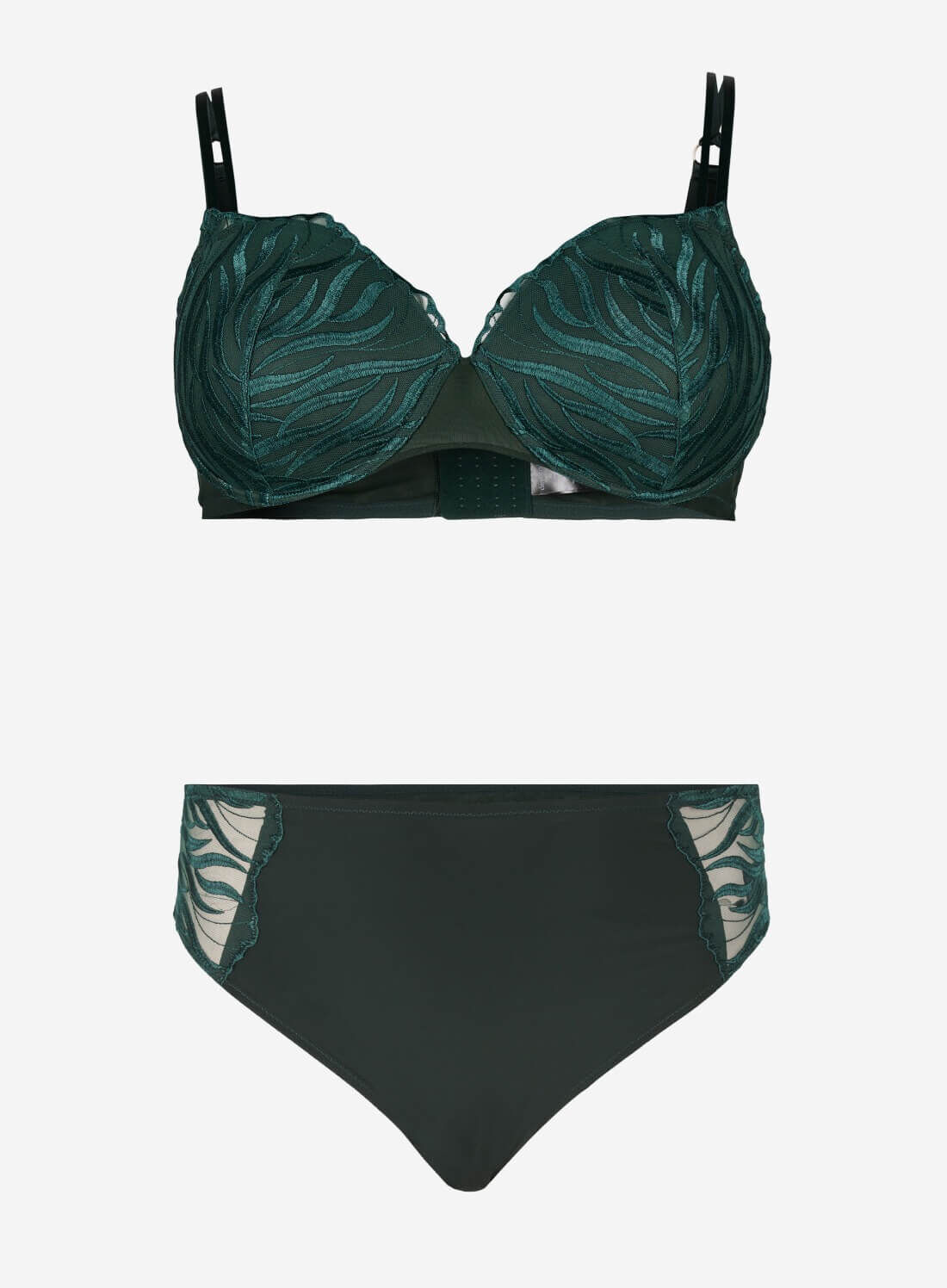 Zizzi Formpressad beh&aring; med broderi, , Model