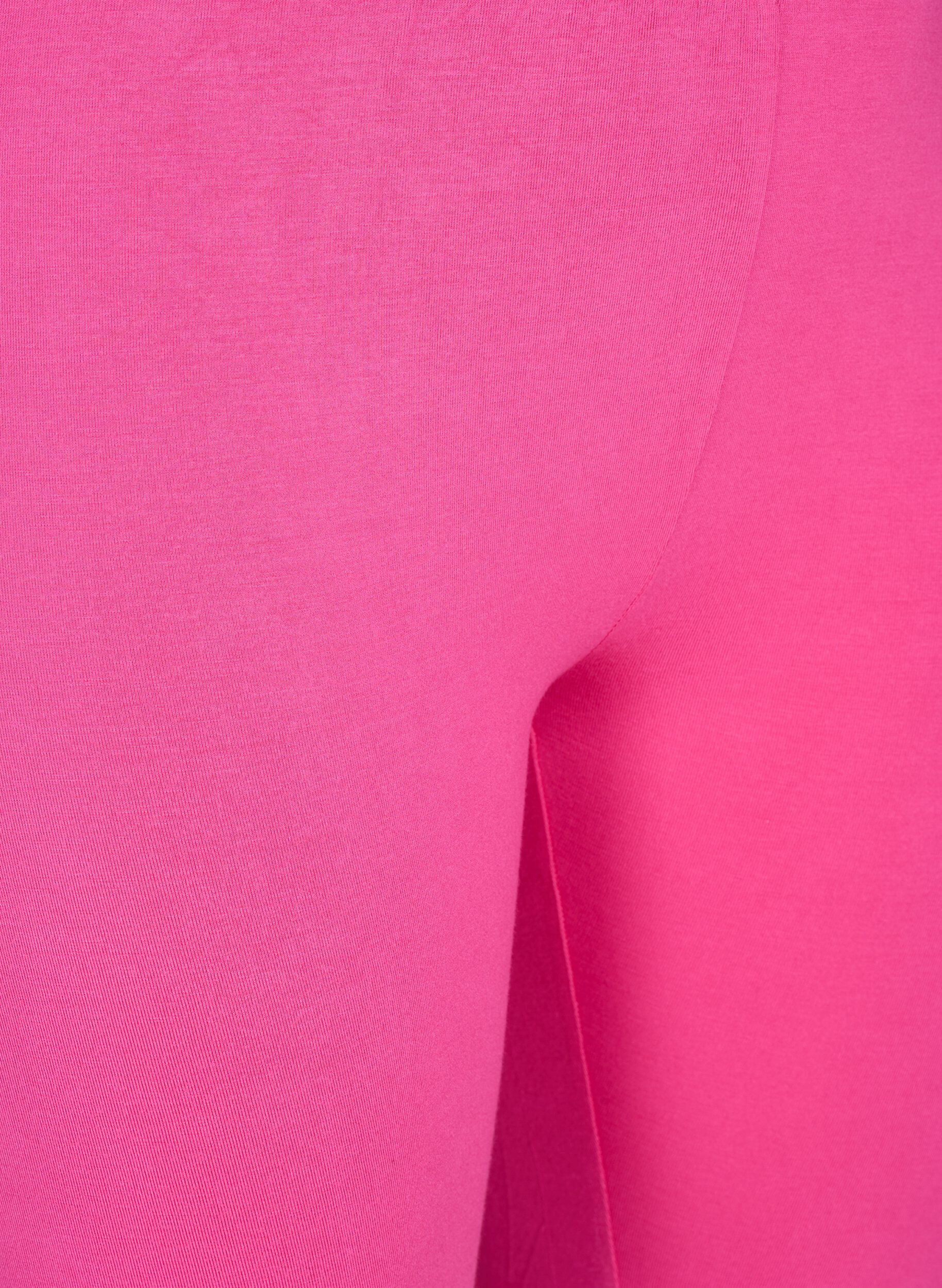 ZizziEnf&auml;rgad cykelbyxa, Rosa, Packshot image number 2
