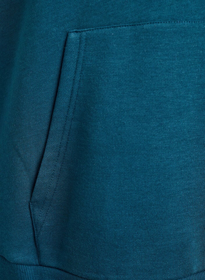 Huvtr&ouml;ja med broderat motiv framtill, Gr&ouml;n, Packshot