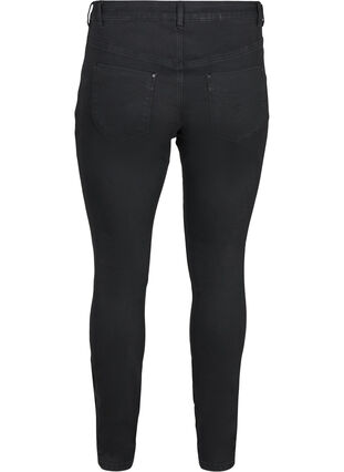 Sanna jeans med lurexdetalj, Black, Packshot image number 1