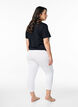 3/4 bas-leggings, Vit, Model image number 2