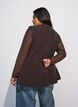 Figursydd blus i mesh med l&aring;nga &auml;rmar, Brun, Model image number 2