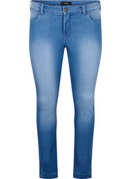 Viona jeans med normal midja, Light Blue