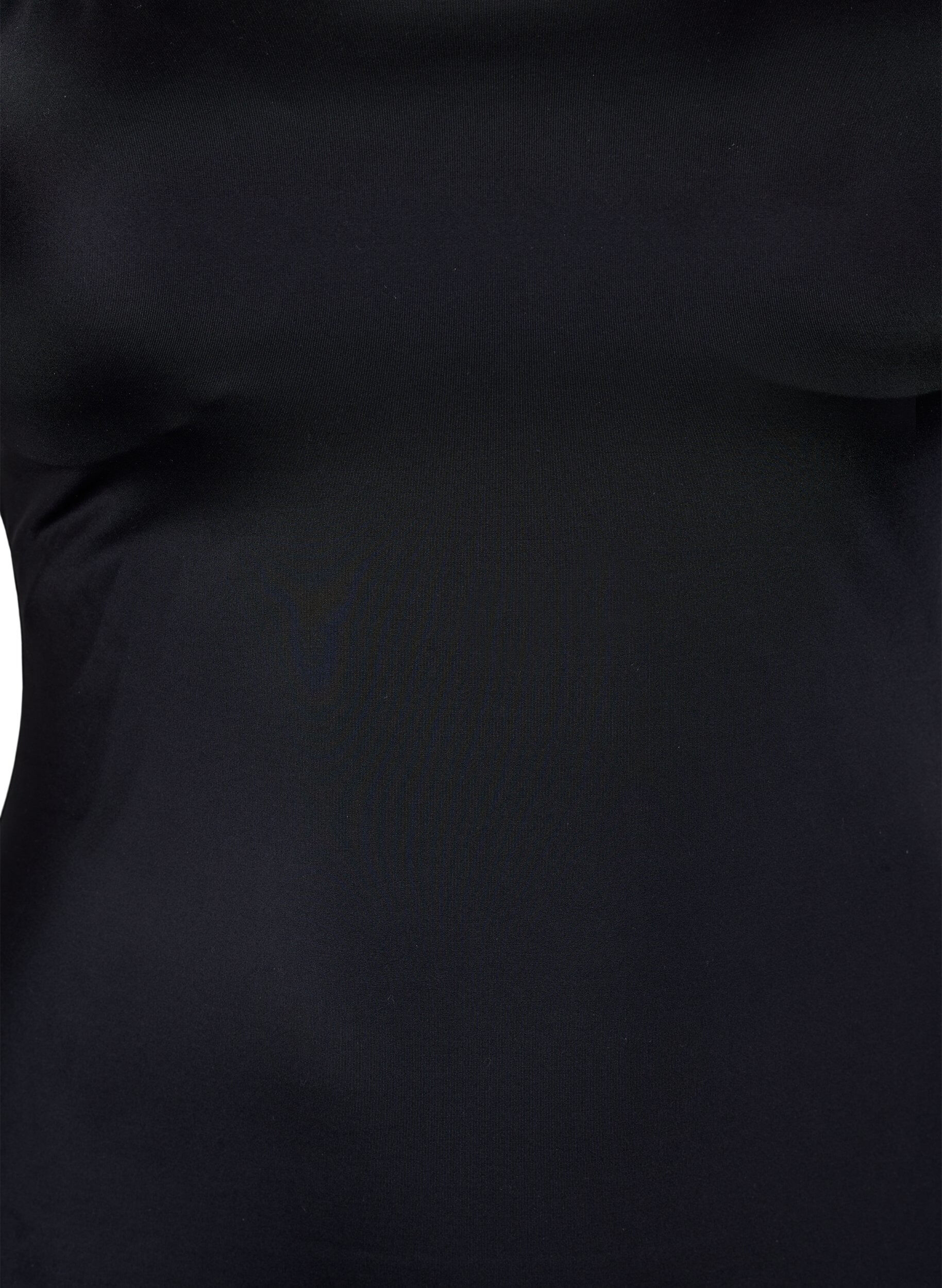 Zizzi Baddr&auml;kt med korsade axelband, Svart, Packshot image number 2