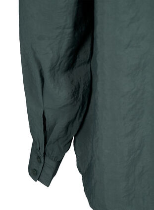Långärmad skjorta i TENCEL™ Modal, Dark Forest, Packshot image number 4