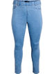 Jeggings med h&ouml;g midja, Bl&aring;, Packshot image number 0
