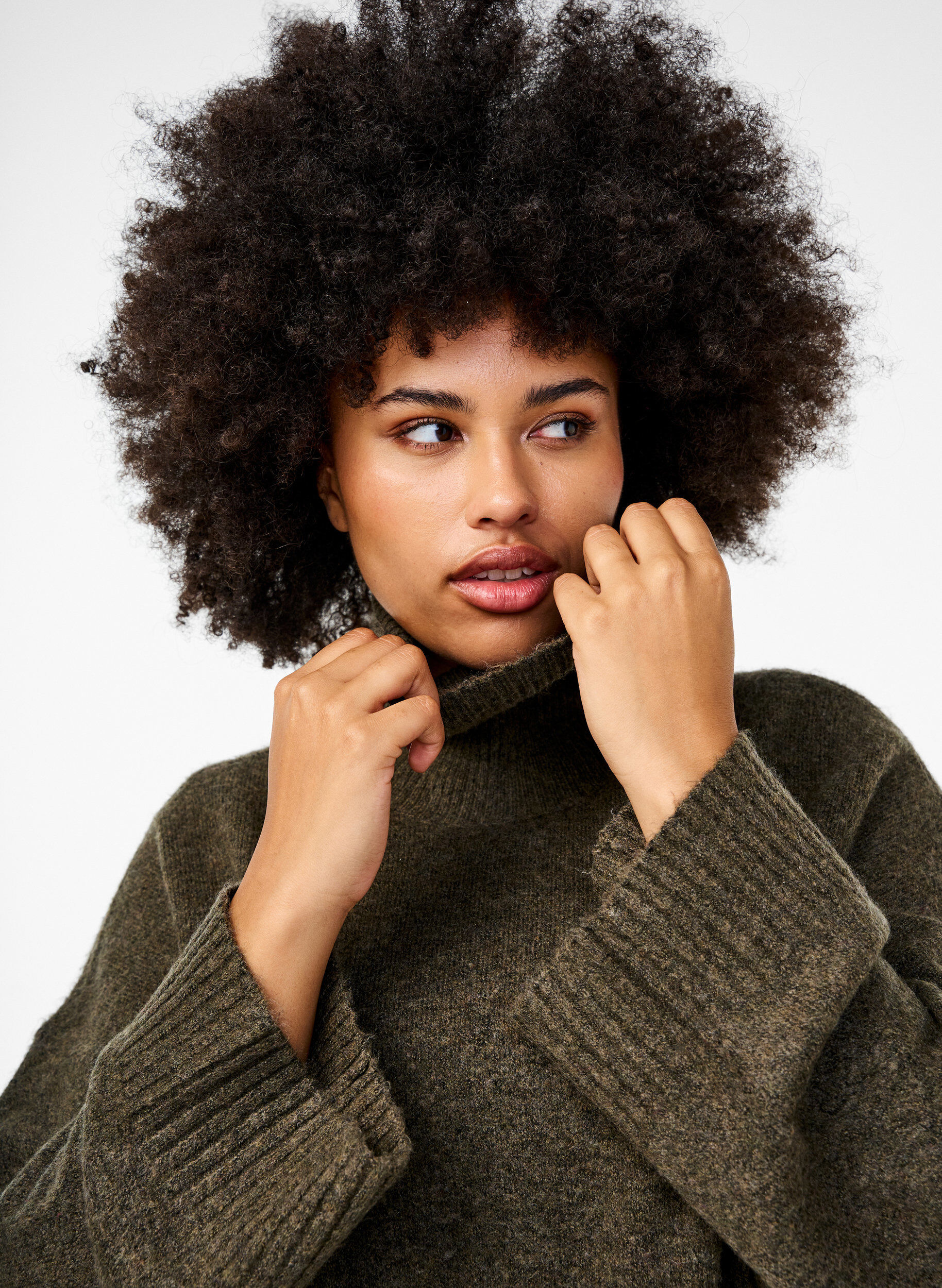 Zizzi Stickad poloblus, Sea Turtle Mel., Model image number 2