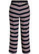Randiga pyjamasbyxor med vida ben, Bl&aring;, Packshot image number 1